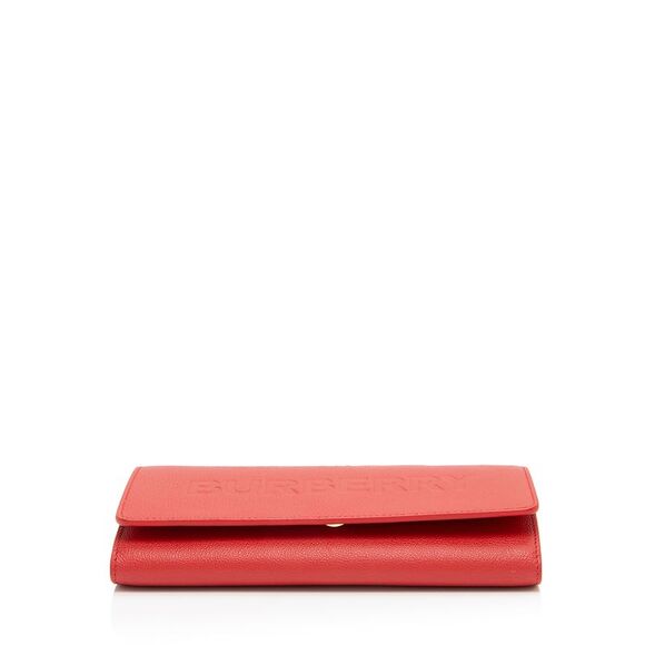 Burberry Embossed Leather Henley Crossbody - Picture 4 of 12